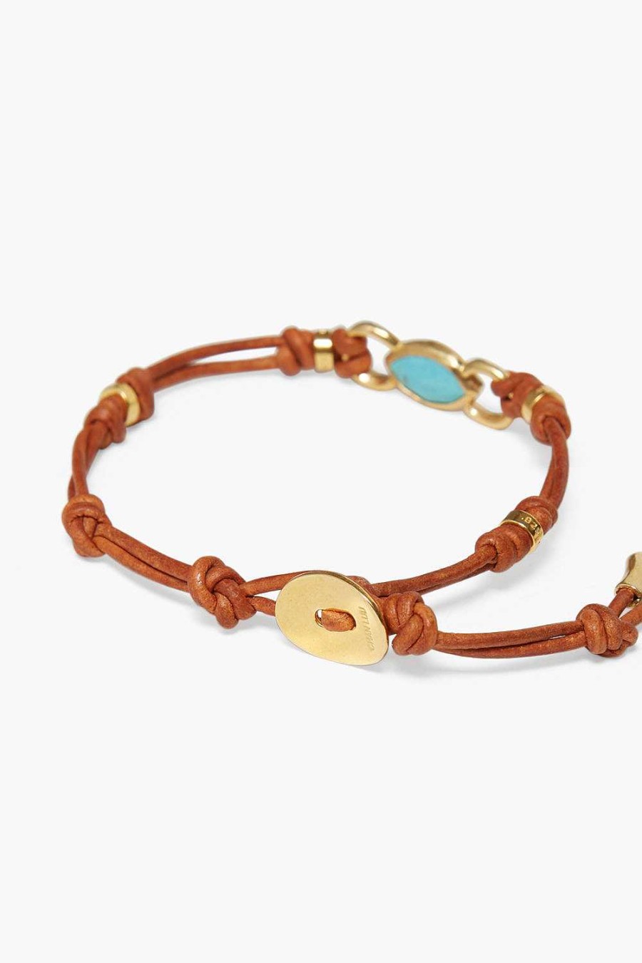 Jewelry Chan Luu | Reina Single Wrap Bracelet Turquoise