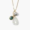 Jewelry Chan Luu | Provence Charm Necklace Seafoam Mix