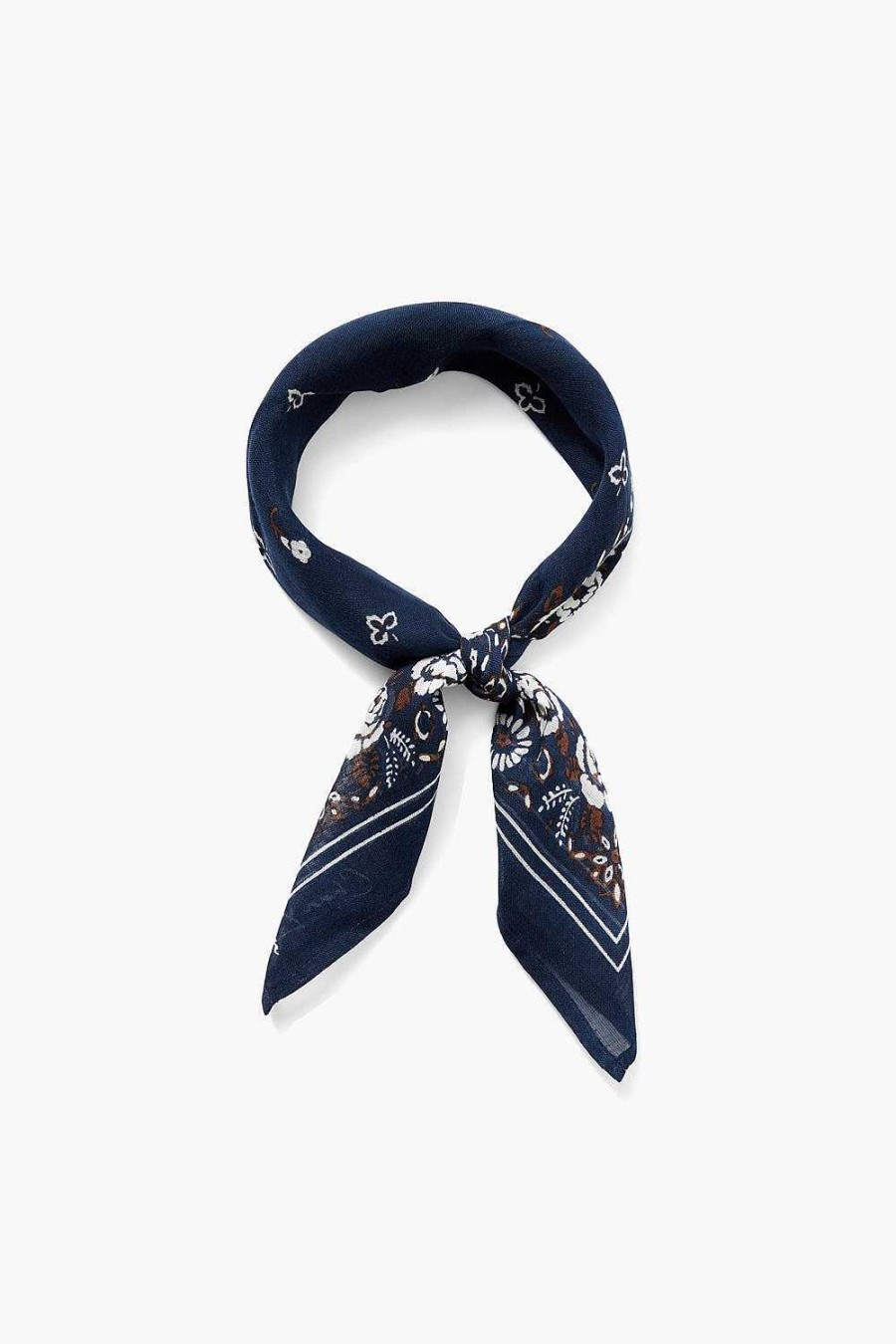 Accessory Chan Luu | Rosette Floral Print Bandana Total Eclipse