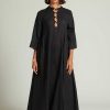 Ready To Wear Chan Luu | Anokhi Keyhole Dress Caviar