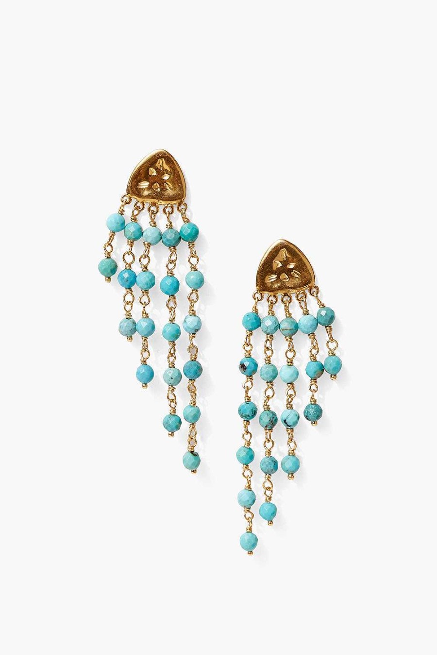 Jewelry Chan Luu | Bolide Earrings Turquoise