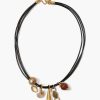 Jewelry Chan Luu | Madrid Charm Necklace Black Mix