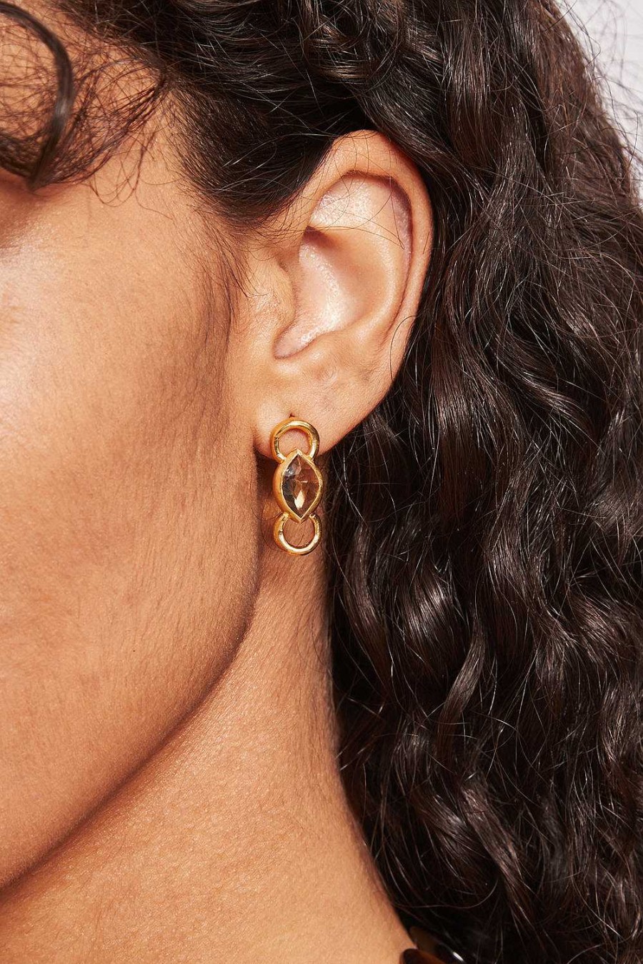 Jewelry Chan Luu | Reina Stud Earrings Citrine