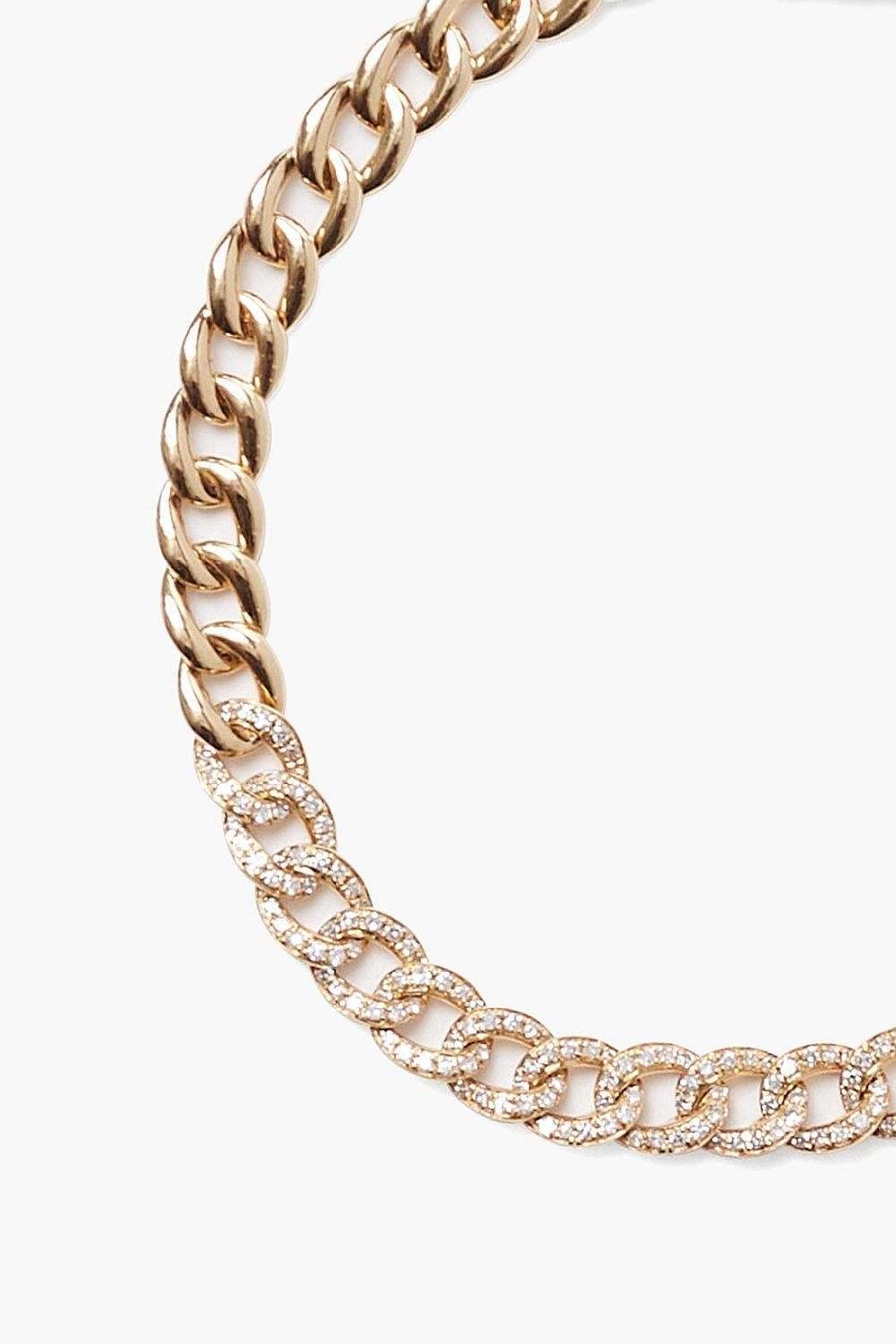 Jewelry Chan Luu | 14K Diamond Pave Chain Bracelet