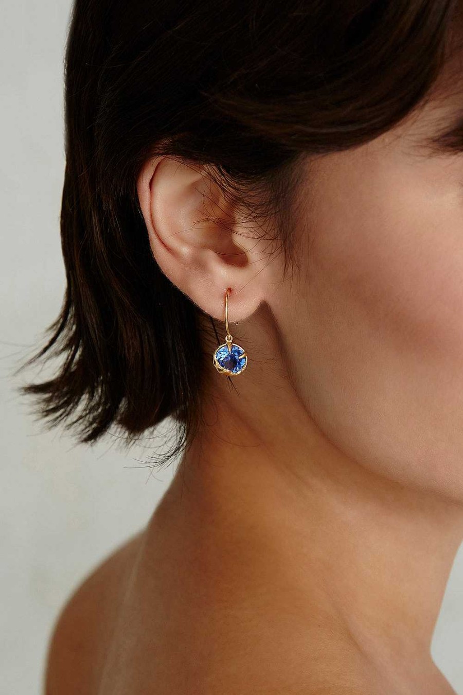 Jewelry Chan Luu | September Birthstone Earrings Sapphire Crystal