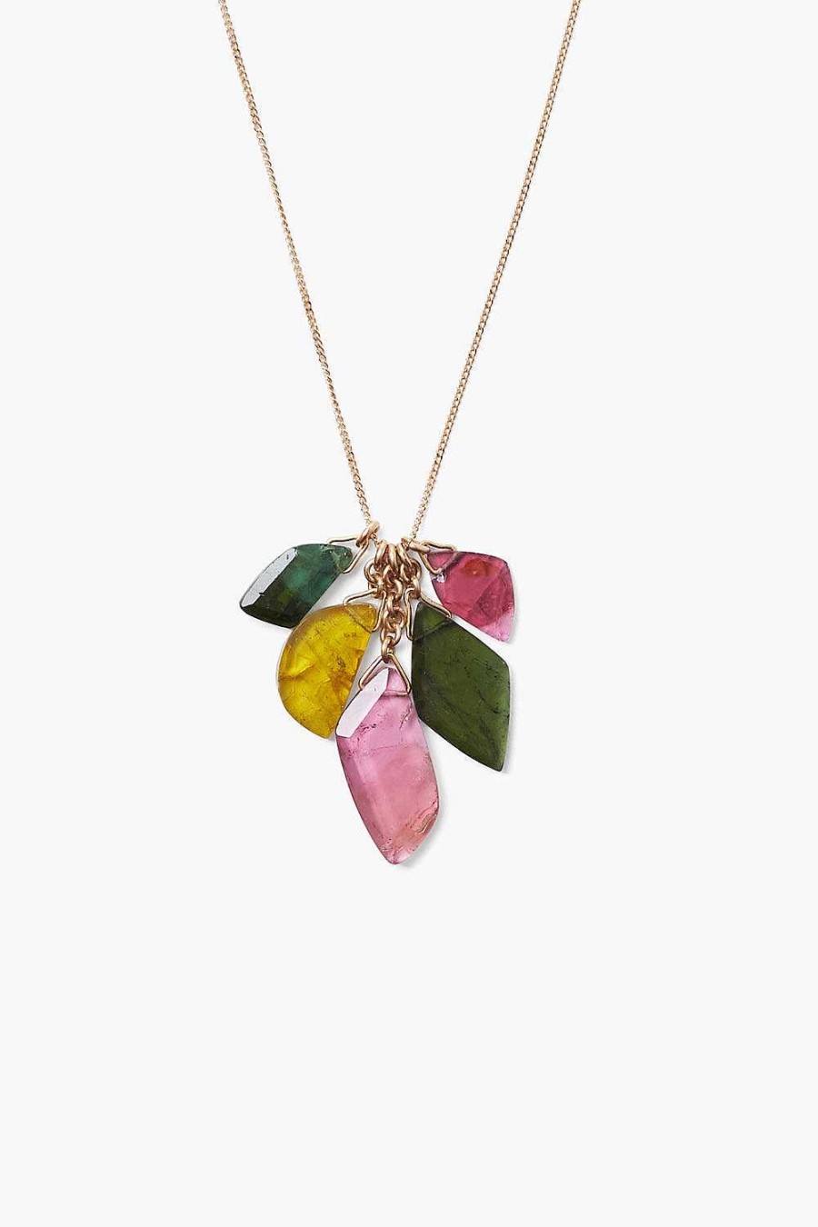 Jewelry Chan Luu | 14K Tourmaline Mix Kaleidoscope Necklace