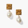 Jewelry Chan Luu | Minerva Earrings Gold White Pearl