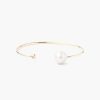 Jewelry Chan Luu | White Pearl And Gold Diamond Cuff