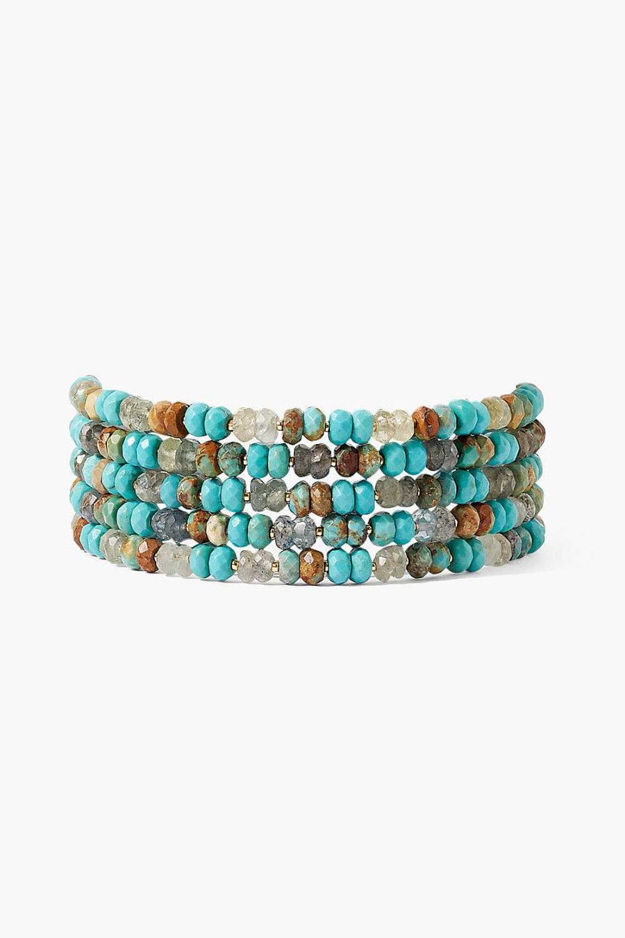 Jewelry Chan Luu | Odyssey Wrap Bracelet Turquoise