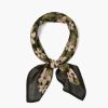 Accessory Chan Luu | Meadow Floral Print Bandana Kombu Green