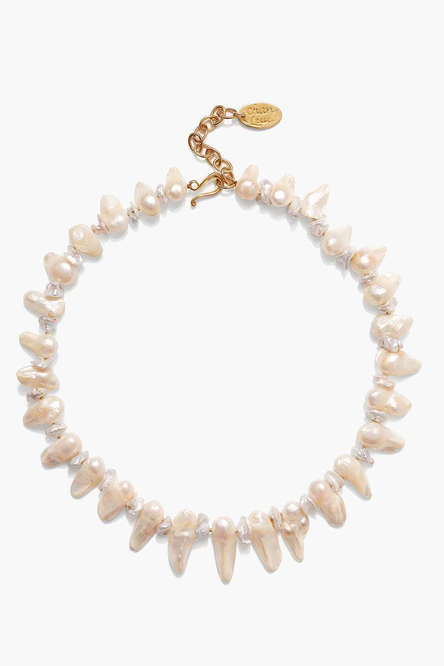 Jewelry Chan Luu | Paloma Necklace White Pearl