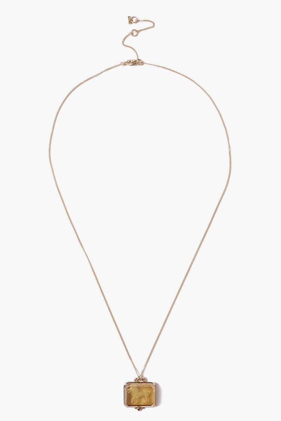 Jewelry Chan Luu | 14K Leo Zodiac Necklace