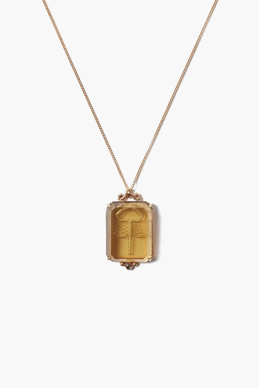 Jewelry Chan Luu | 14K Scorpio Zodiac Necklace