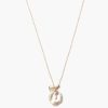 Jewelry Chan Luu | 14K Keshi Pearl And Sliced Champagne Diamond Necklace