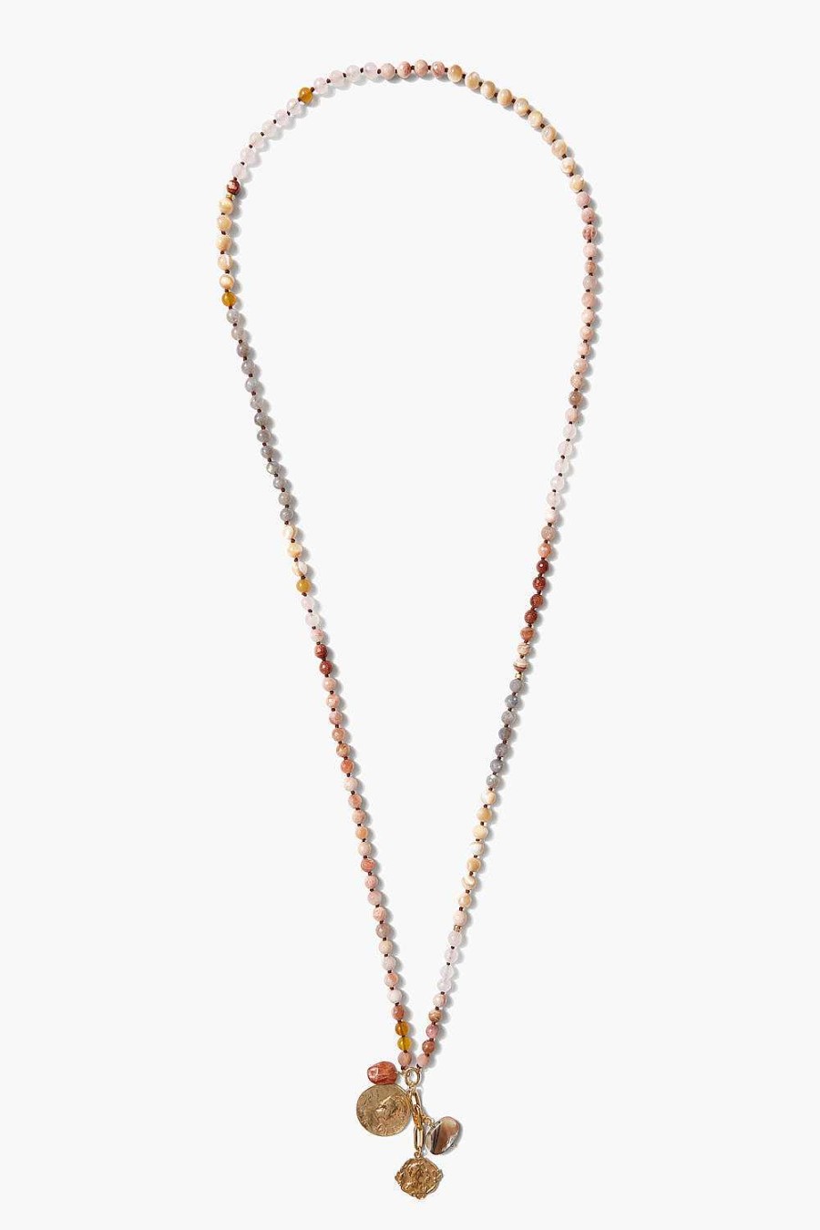 Jewelry Chan Luu | Portrait Charm Necklace Sunstone