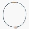 Jewelry Chan Luu | Isla Pearl Necklace Iris Blue