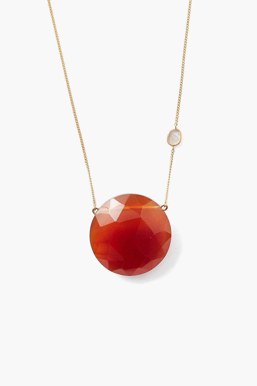 Jewelry Chan Luu | 14K Carnelian Bonbon Necklace