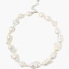 Jewelry Chan Luu | White Baroque Pearl Collar Necklace