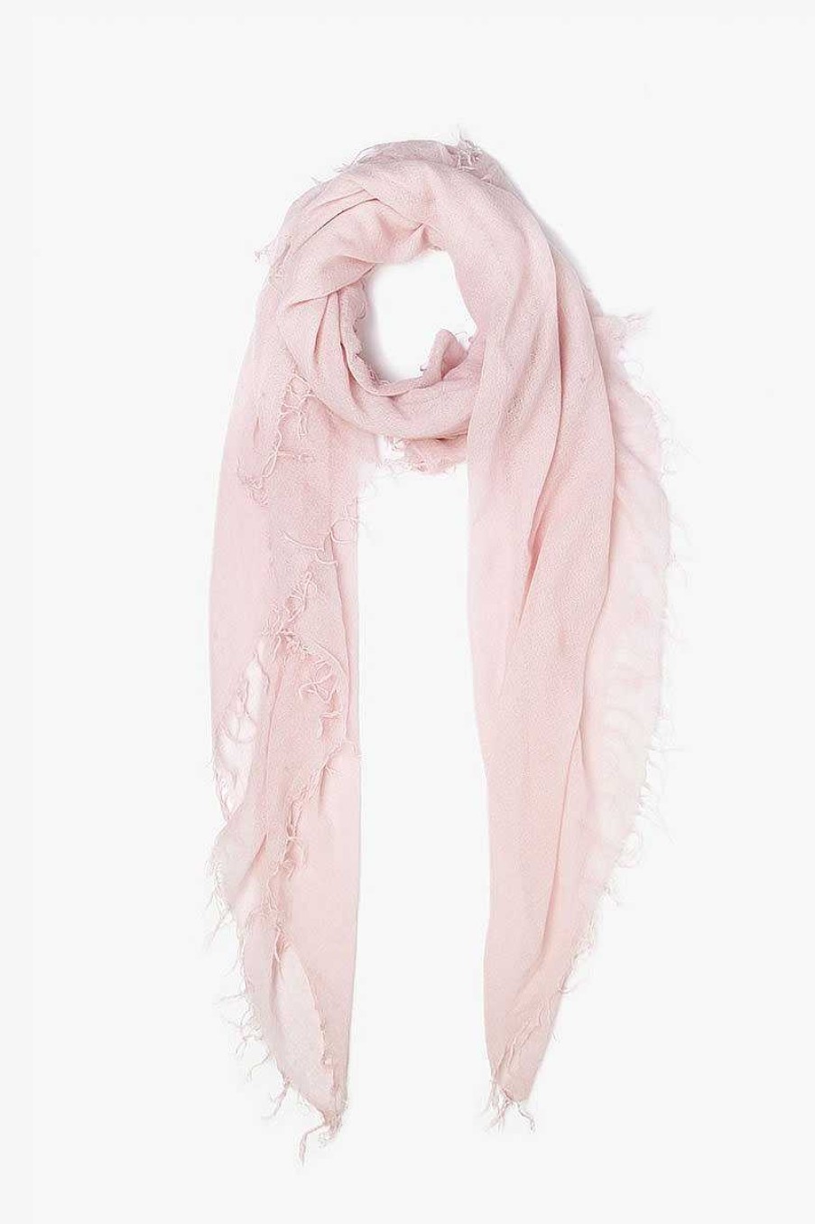 Accessory Chan Luu | Mauve Chalk Cashmere And Silk Scarf