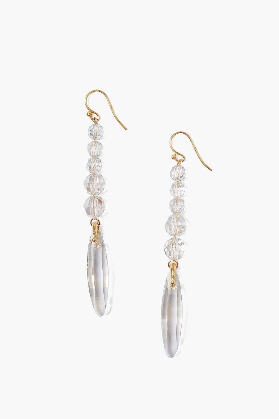 Jewelry Chan Luu | Sonya Drop Earrings Crystal