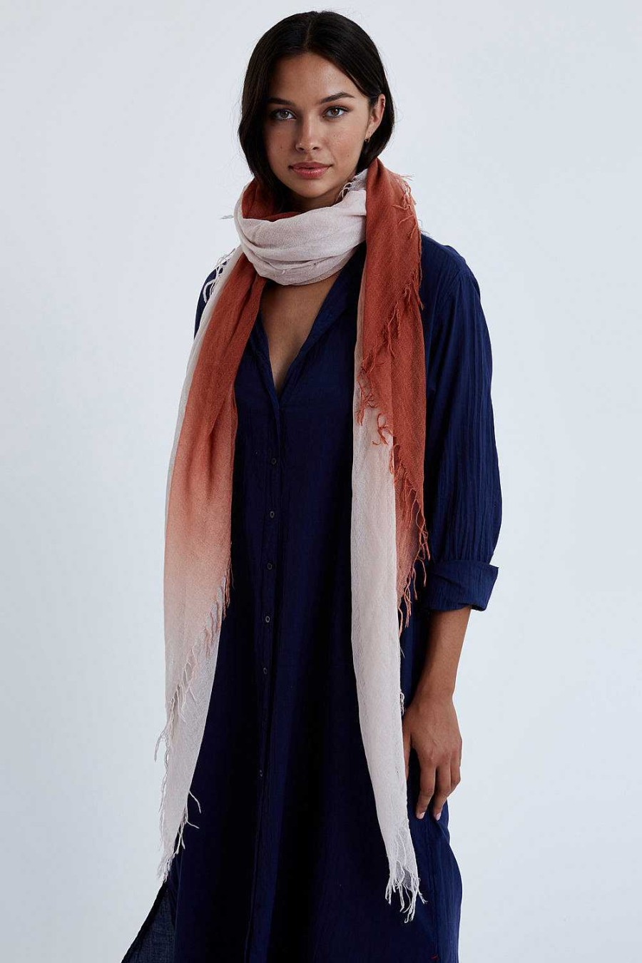 Accessory Chan Luu | Picante Dip-Dyed Cashmere And Silk Scarf