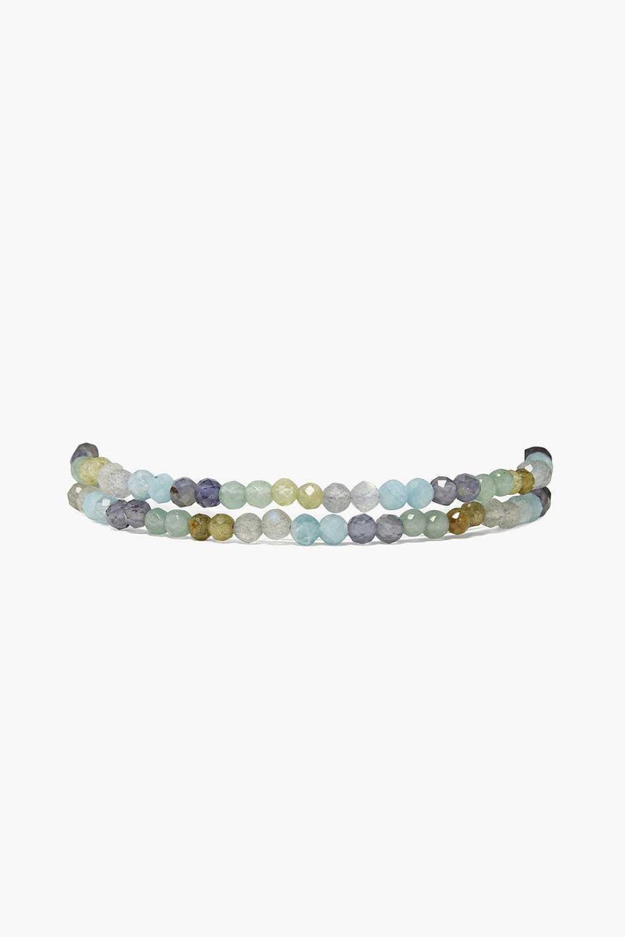 Jewelry Chan Luu | Aurora Wrap Bracelet Green Mix