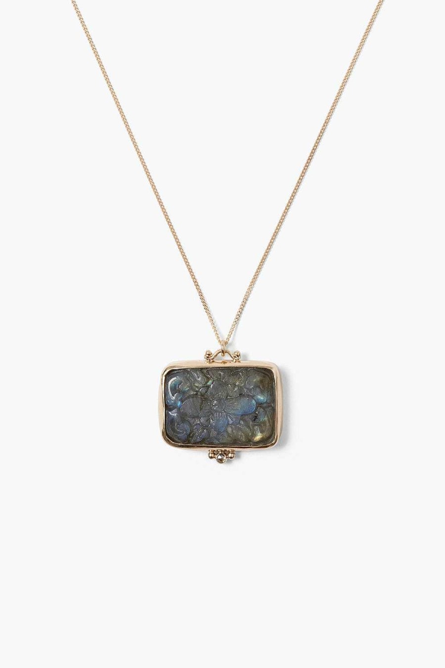 Jewelry Chan Luu | 14K Acacia Necklace Labradorite