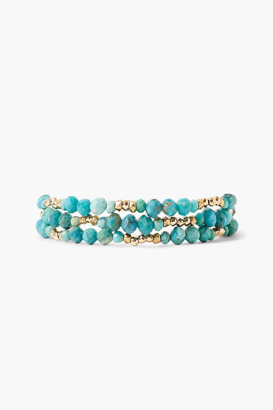 Jewelry Chan Luu | Granada Naked Wrap Bracelet Turquoise