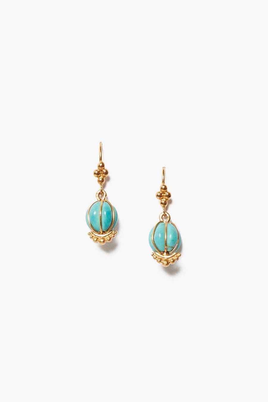 Jewelry Chan Luu | Balloon Earrings Turquoise