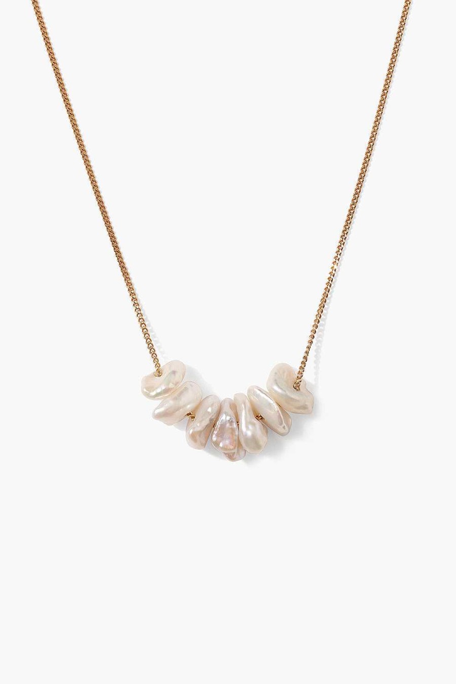 Jewelry Chan Luu | Anini Pearl Necklace Gold