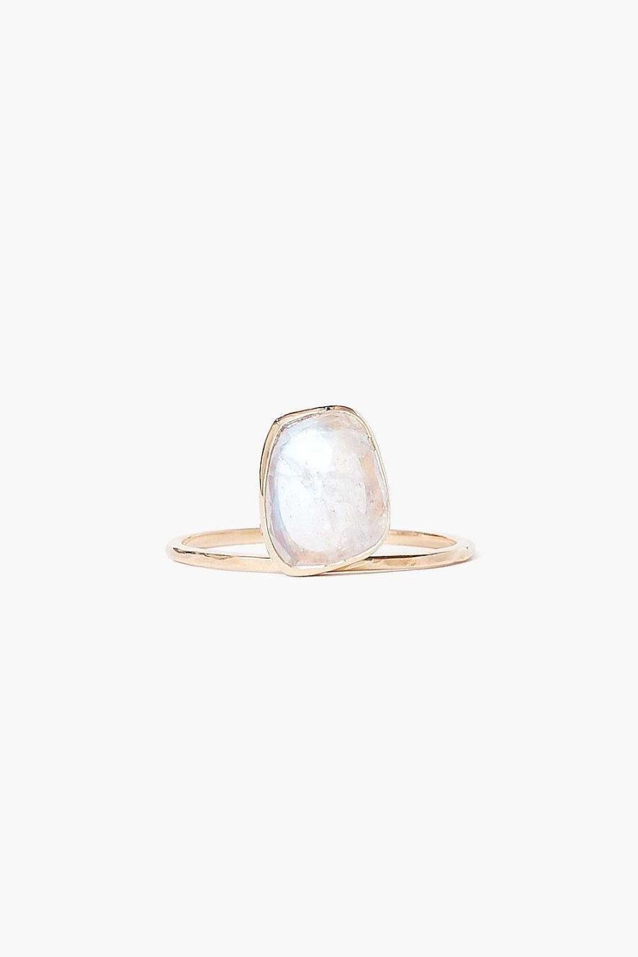 Jewelry Chan Luu | 14K Moonstone Cliff Ring