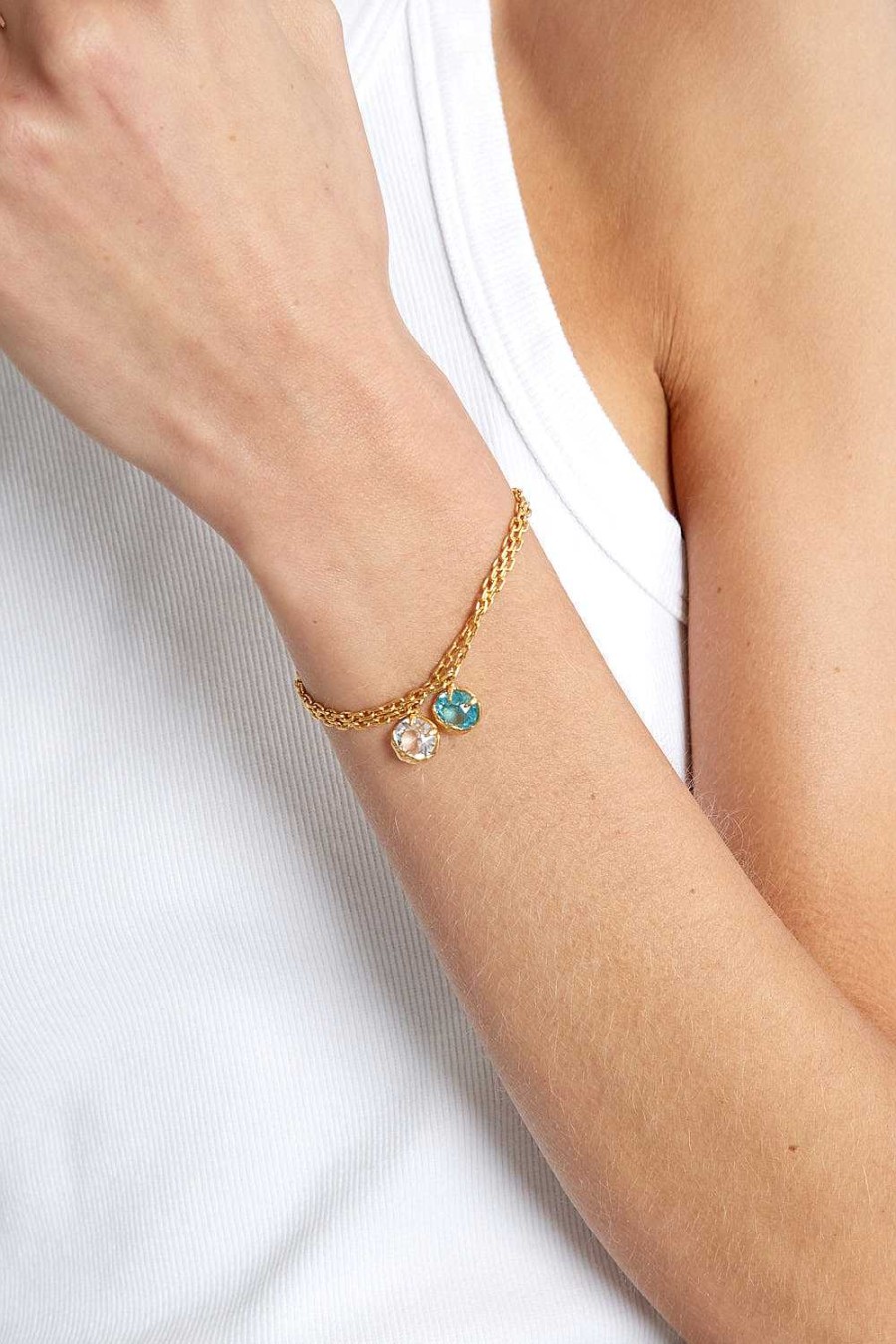 Jewelry Chan Luu | December Birthstone Bracelet Turquoise Crystal