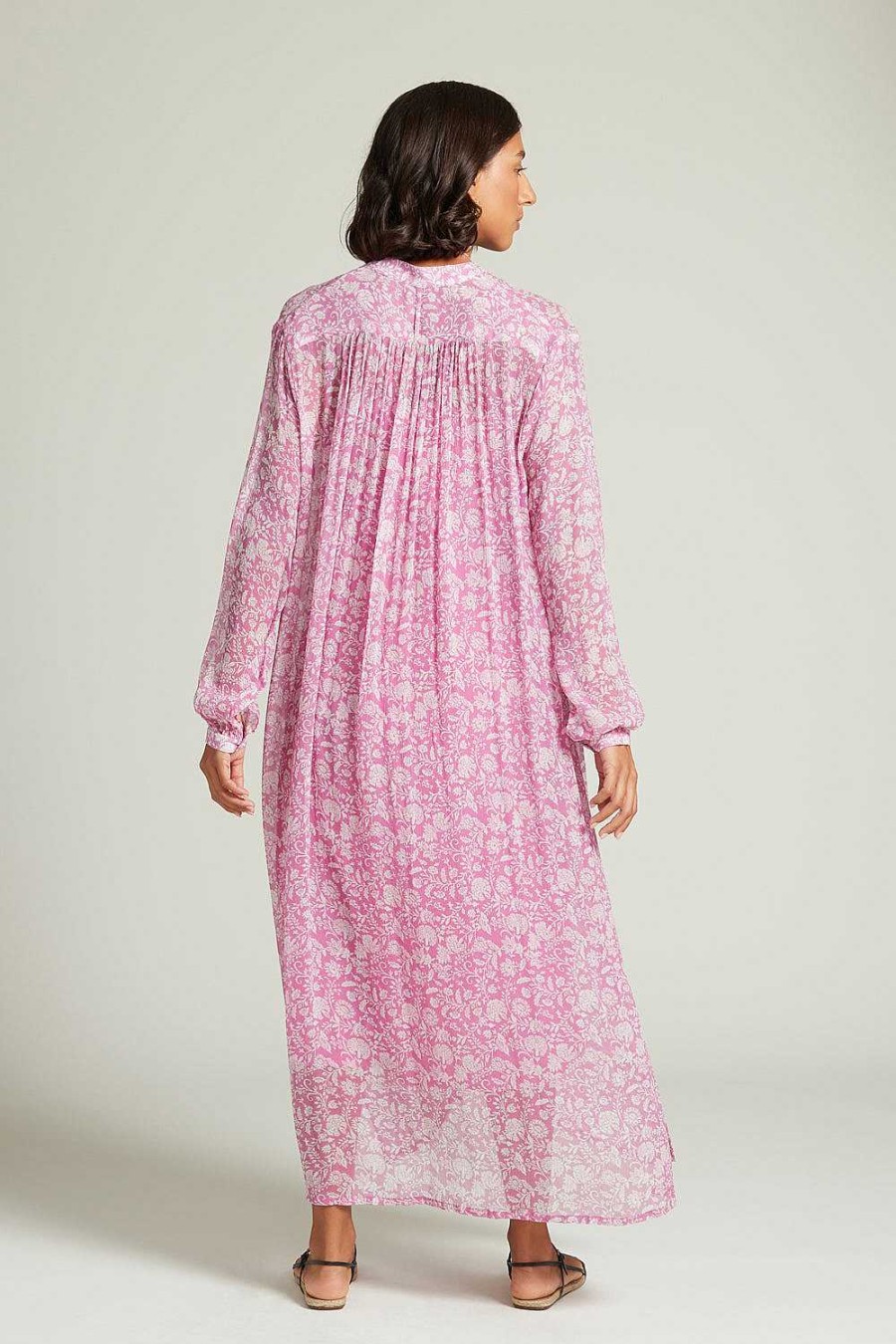 Ready To Wear Chan Luu | Eloise Floral Dress Mulberry