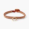 Jewelry Chan Luu | Diamond Bull Horn Single Wrap Bracelet Brown