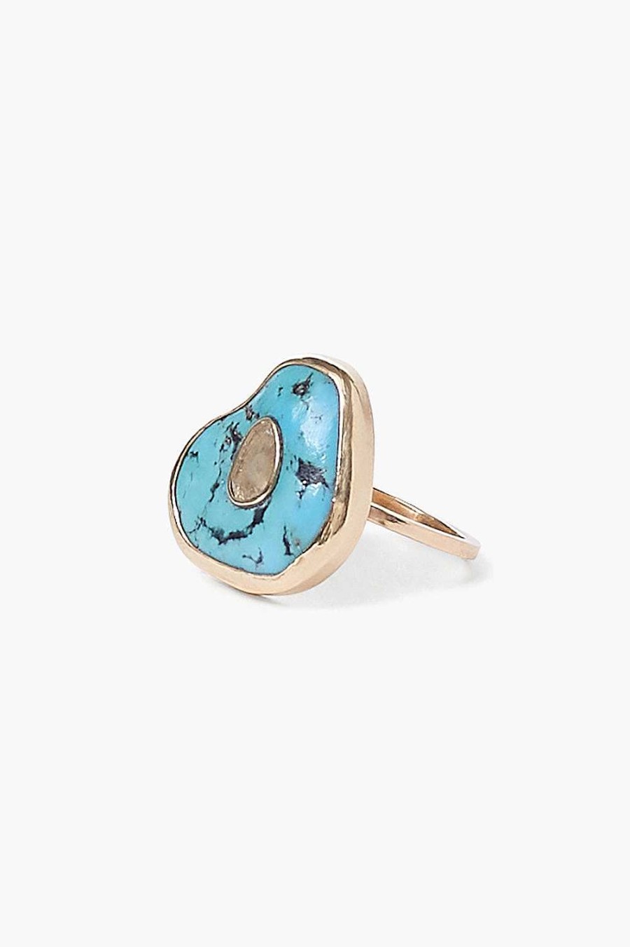 Jewelry Chan Luu | 14K Turquoise Oasis Ring