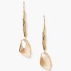 Jewelry Chan Luu | Neve Crystal Drop Earrings Golden Shadow