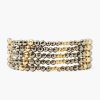 Jewelry Chan Luu | Pyrite And Gold Nugget Naked Wrap Bracelet