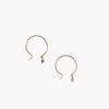 Jewelry Chan Luu | 14K Belle Hoop Earrings Mini Multi Sapphire