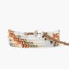 Jewelry Chan Luu | Copper Pearl Mix Gradient Naked Wrap Bracelet