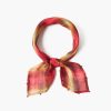 Accessory Chan Luu | Plaid Print Bandana Savvy Red