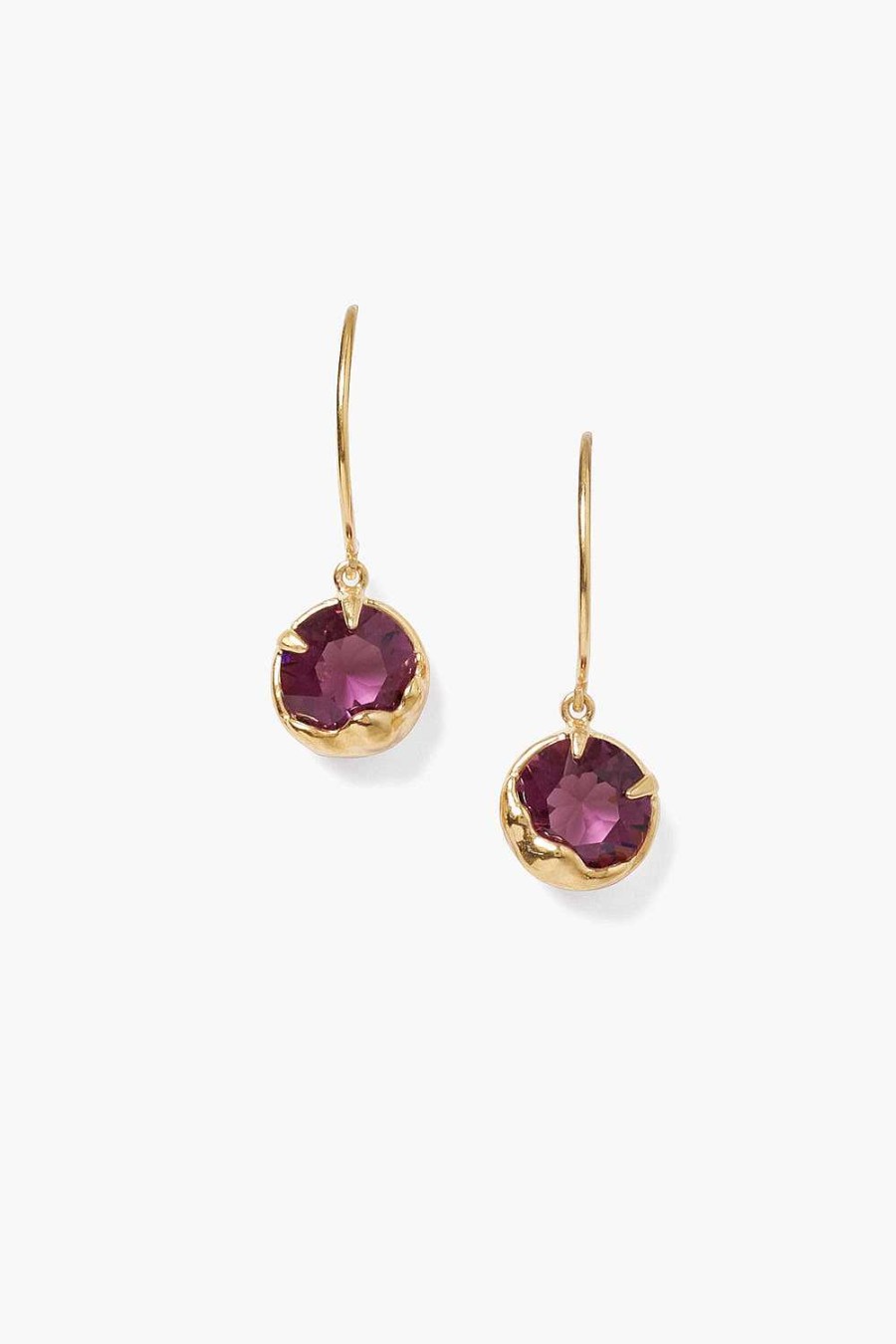 Jewelry Chan Luu | February Birthstone Earrings Amethyst Crystal