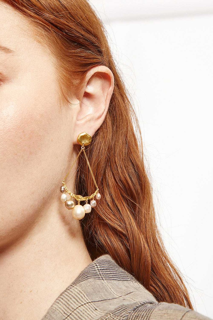 Jewelry Chan Luu | Bali Chandelier Earrings Champagne Mix