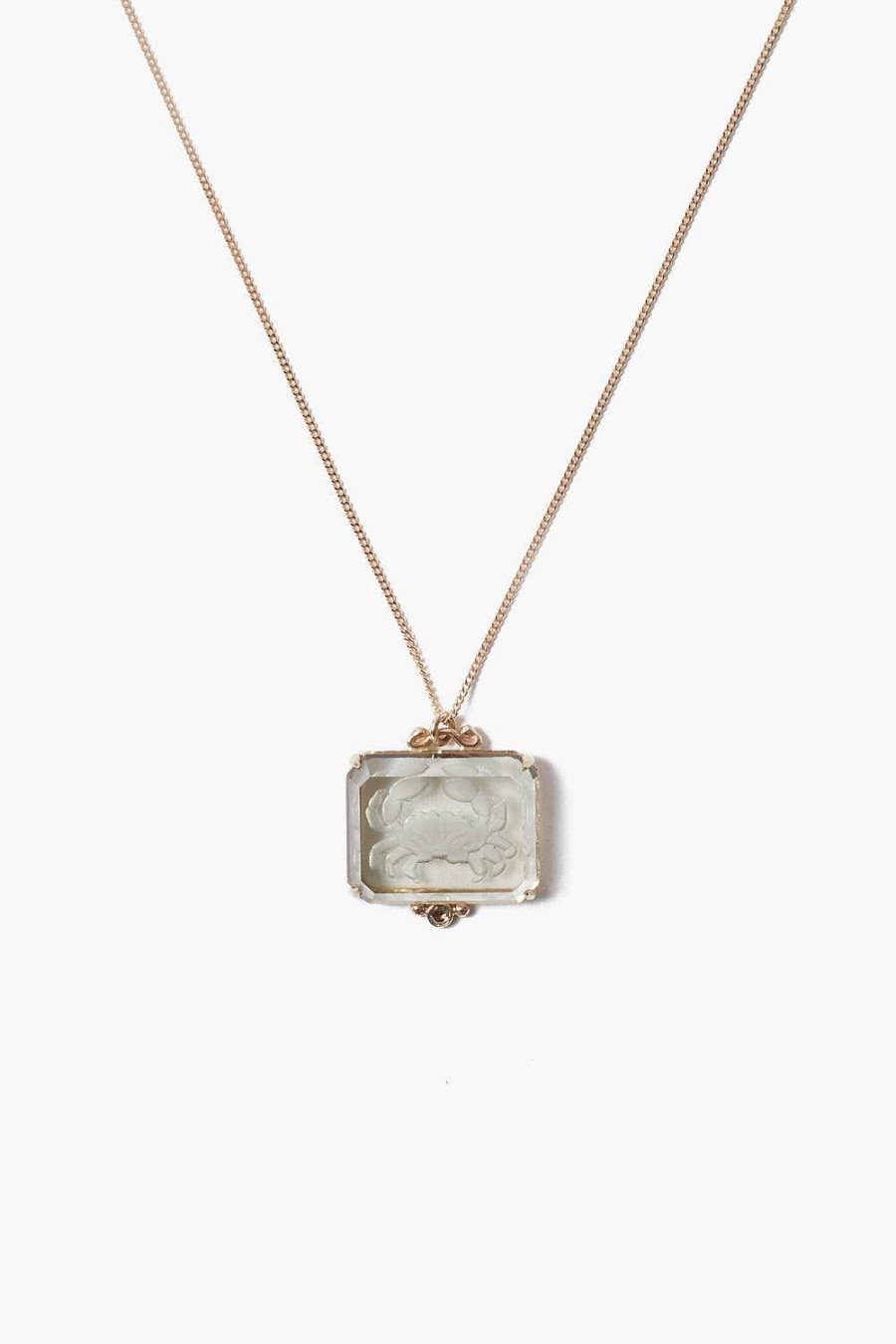 Jewelry Chan Luu | 14K Cancer Zodiac Necklace