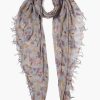 Accessory Chan Luu | Plein Air Floral Cashmere And Silk Scarf