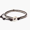 Jewelry Chan Luu | Diamond Bull Horn Single Wrap Bracelet Black