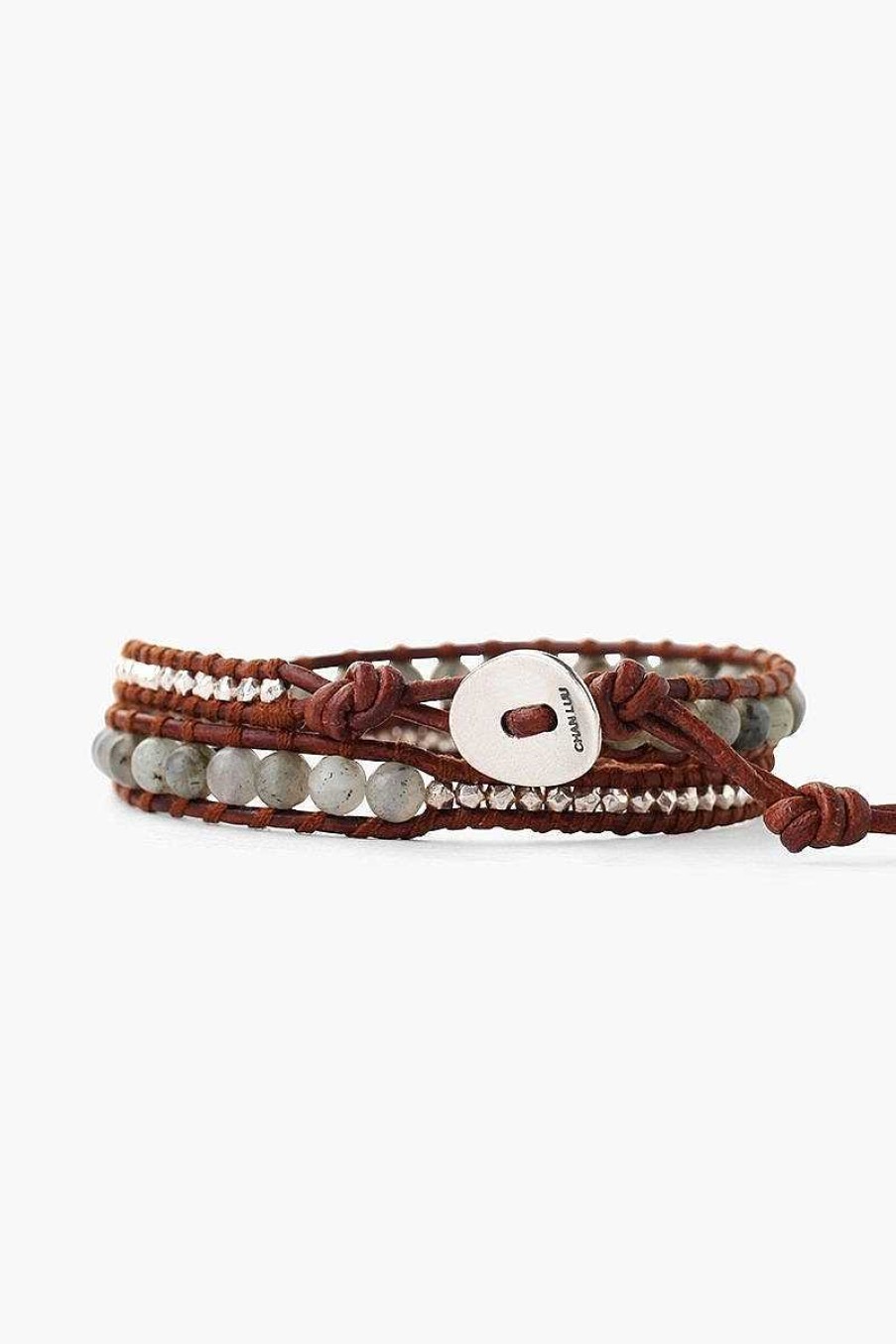 Jewelry Chan Luu | Labradorite Mix Double Wrap Bracelet