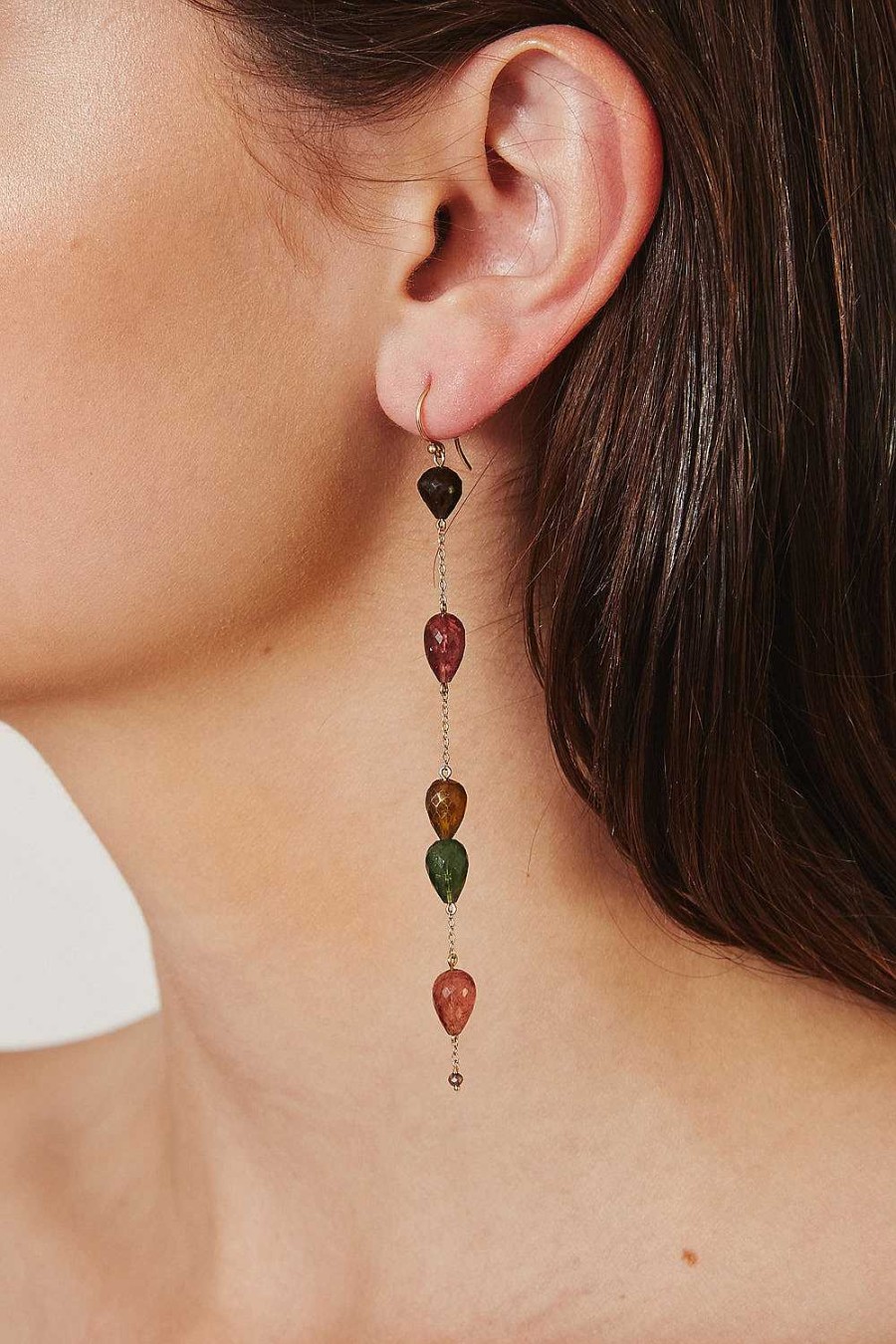 Jewelry Chan Luu | 14K Raindrop Earrings