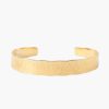 Jewelry Chan Luu | Yellow Gold Hammered Cuff