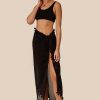 Ready To Wear Chan Luu | Black Tassle Sarong