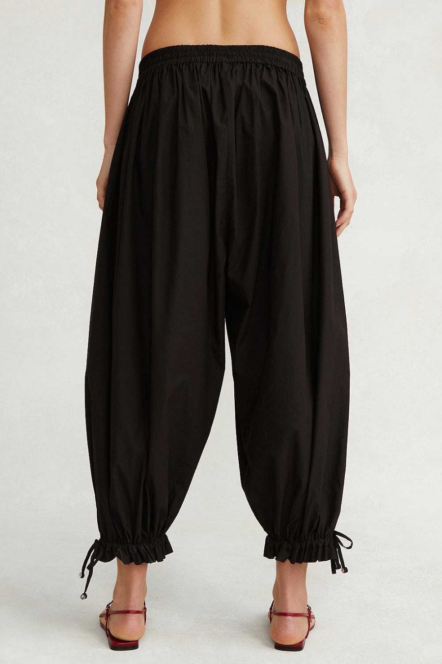 Ready To Wear Chan Luu | Balloon Poplin Pant Caviar